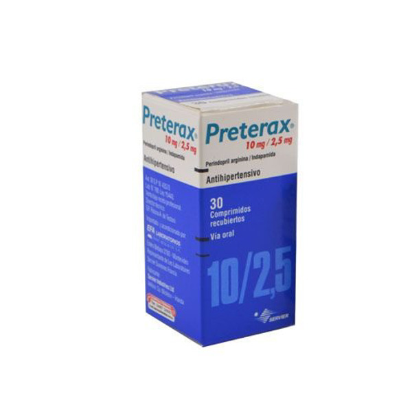 Imagen de PRETERAX 10/2.5 10+2.5mg [30 comp.]