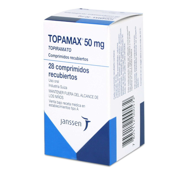 Imagen de TOPAMAC  50 50 mg [28 comp.]