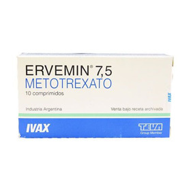 Imagen de ERVEMIN 7,5 mg [10 comp.]