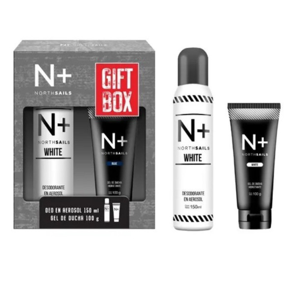 Imagen de N+ DEO AERO WHITE+GEL DUCHA PACK [150ml+100gr]