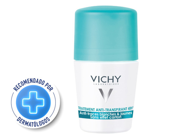 Imagen de VICHY DESODORANTE ROLL ON ANTITRANSPIRANTE ANTI MANCHAS 50 ml