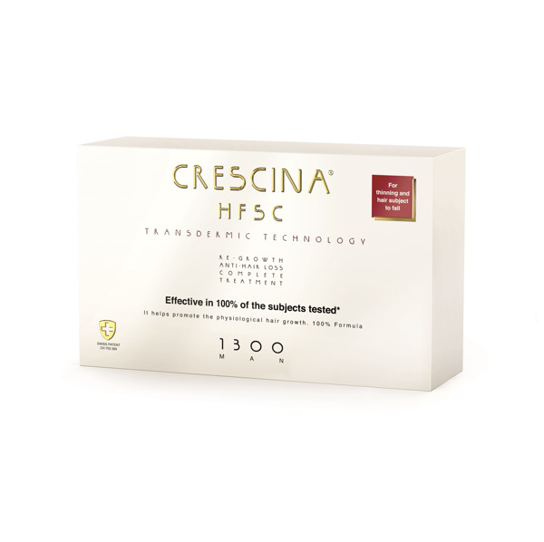 Imagen de CRESCINA HFCS TRANSDERMIC TRATAMIENTO COMPLETO HOMBRE 1300 [3,5 ml]
