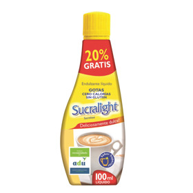 Imagen de SUCRALIGHT  LIQUIDO 20 % GRATIS [100 ml]