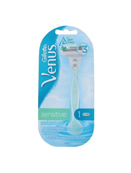 Imagen de GILLETTE VENUS SENSITIVE RAZOR MAQUINA 1 REPUESTO [1 uni.]