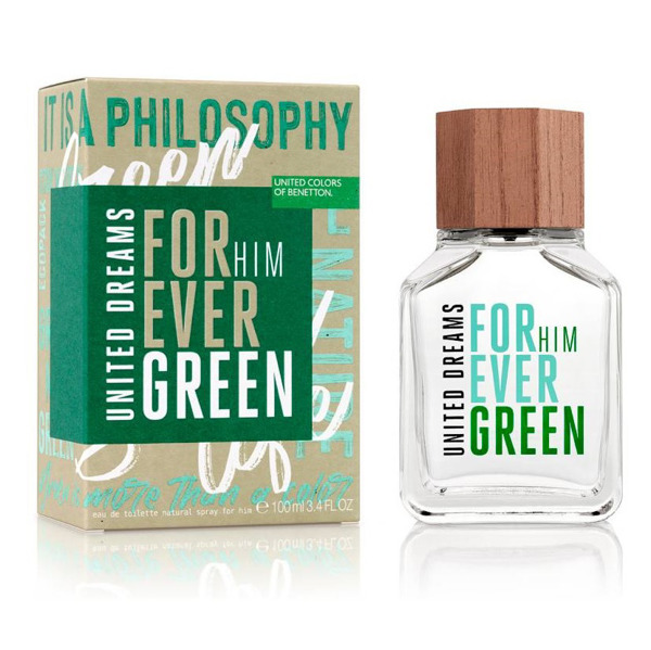 Imagen de BENETTON UNITED DREAMS EVER GREEN FOR HIM EDT [100 ml]