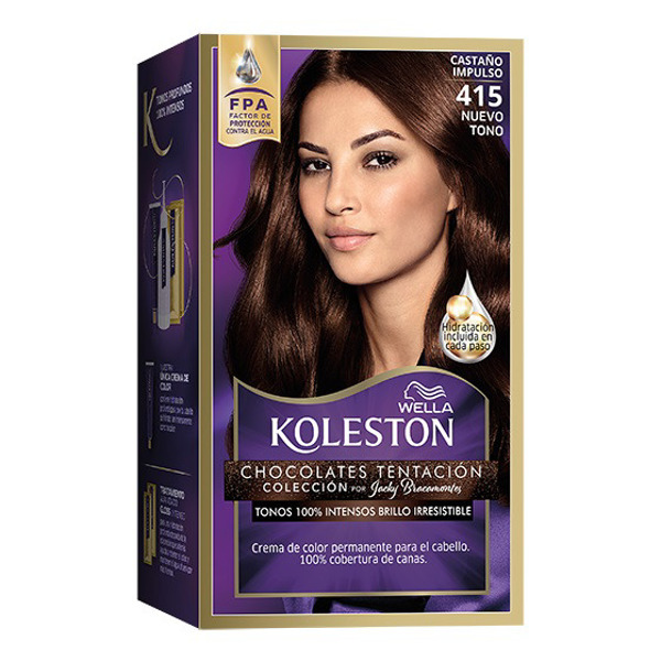 Imagen de KOLESTON KIT CASTAÑO IMPULSO 415 [50gr+50+40+22ml]