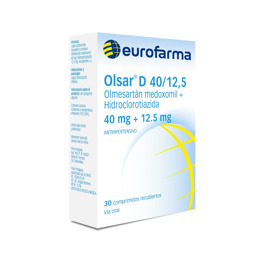 Imagen de OLSAR D 40 40+12,5mg [30 comp.]