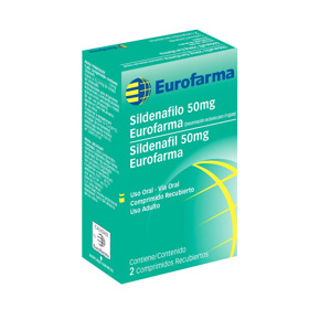 Imagen de SILDENAFIL EUROFARMA 50 50 mg [2 comp.]