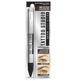 Imagen de MAYBELLINE DELINEADOR CEJAS TATTOO STUDIO BROW LIFT 264 MARRON PROFUNDO [1,1 gr]