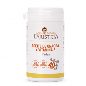 Imagen de LAJUSTICIA ACEITE DE ONAGRA + VITAMINA E 1 gr.+20mg. [80 stfgl]