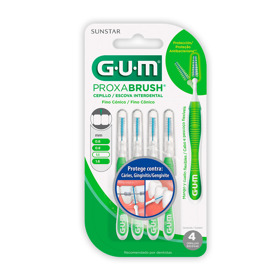 Imagen de GUM CEPILLO INTERDENTAL CONICO ULTRAFINO INTERPROXIMAL 1414 1.1mm [4 uni.]