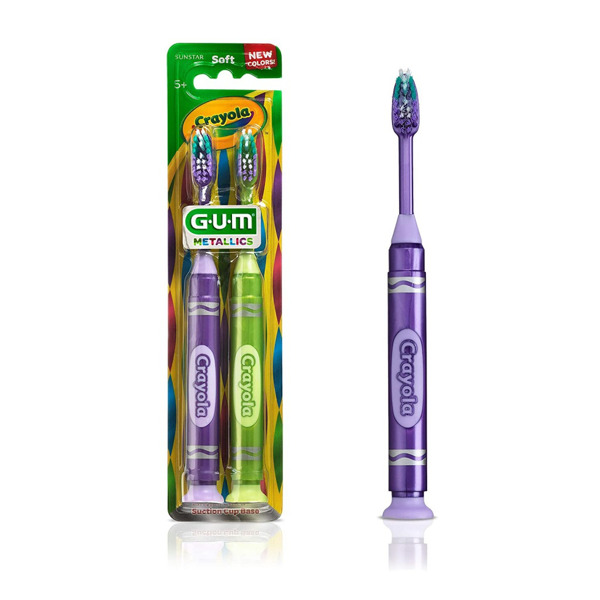 Imagen de GUM CEPILLO NIÑO CRAYOLA SUAVE 2X1 227-2 [2 uni.]