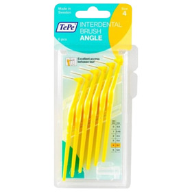 Imagen de TEPE CEPILLO INTERDENTAL ANGULADO AMARILLO 1.3mm [6 uni.]