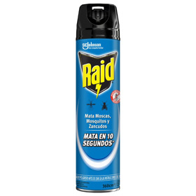 Imagen de RAID MOSCAS Y MOSQUITOS AZUL DOBLE RAPIDEZ [360 ml]