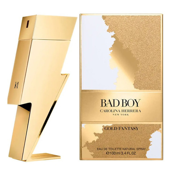 Imagen de CAROLINA HERRERA BAD BOY GOLD FANTASY EDT [100 ml]