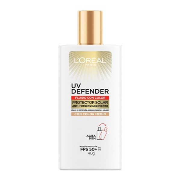 Imagen de UV DEFENDER FLUIDO TONO MEDIO 50 fps [40 gr]