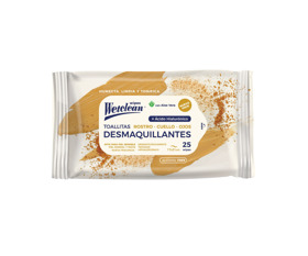 Imagen de WETCLEAN WIPES TOALLITAS HUMEDAS DESMAQUILLANTES [25 uni.]