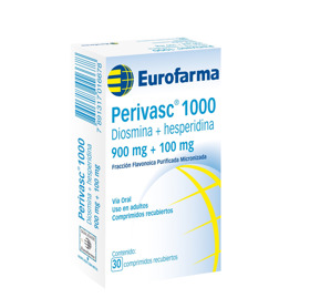 Imagen de PERIVASC 1000 900+100mg [30 comp.]