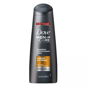 Imagen de DOVE SHAMPOO MEN FUERZA EXTREMA 2 EN 1 [400 ml]