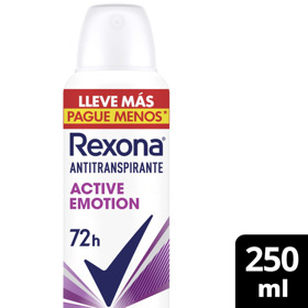 Imagen de REXONA AERO ANTITR. ACTIVE EMOTION FEMENINO [250 ml]