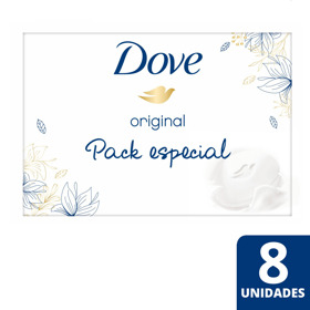 Imagen de DOVE JABON BLANCO PACK 30% dto. [8x90gr.]