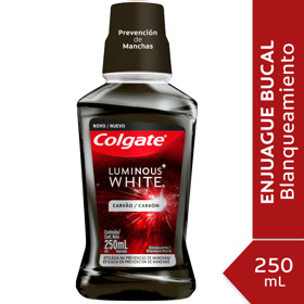 Imagen de COLGATE ENJUAGUE BUCAL LUMINOUS WHITE CARBON [250 ml]