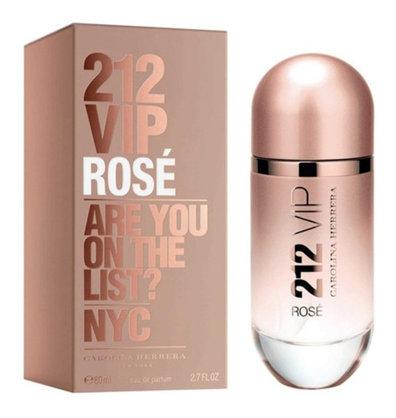 Imagen de CAROLINA HERRERA 212 VIP ROSE EDP SPRAY [80 ml]