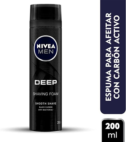 Imagen de NIVEA MEN ESPUMA AF. DEEP ANTIBACTERIAL [200 ml]