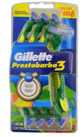 Imagen de GILLETTE PRESTOBARBA 3 SENSITIVE LLEVE 8 PAGUE 6 [8 uni.]