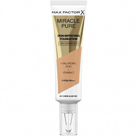 Imagen de MAX FACTOR BASE LIQUIDA MIRACLE PURE WARM ALMOND 45 30 fps [30 ml]