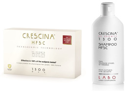 Imagen de CRESCINA TRATAMIENTO+SHAMPOO HOMBRE PACK 1300