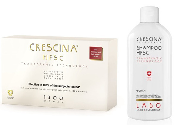 Imagen de CRESCINA TRATAMIENTO+SHAMPOO MUJER PACK 1300