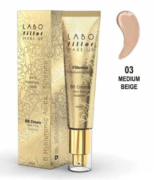 Imagen de FILLERINA BB CREAM 03 MEDIUM BEIGE [40 ml]