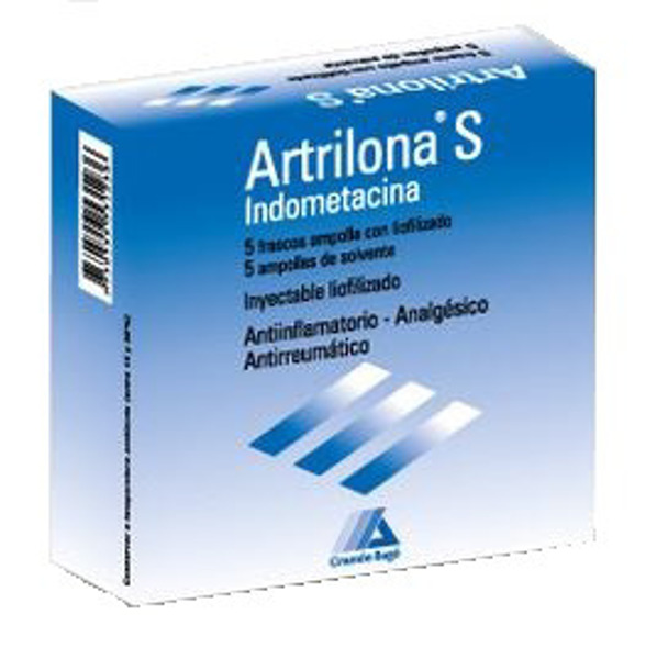 Imagen de ARTRILONA INYECTABLE 50 mg [5 amp.]