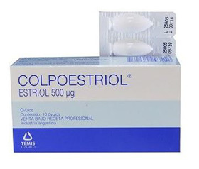 Imagen de COLPOESTRIOL OVULOS 0,5 mg [10 ov.]