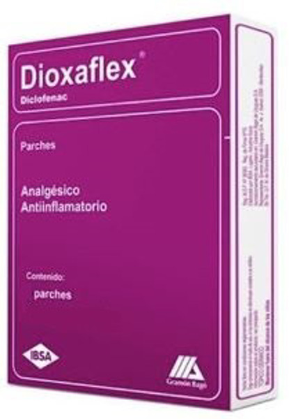 Imagen de DIOXAFLEX PARCHES 140 mg [2 par.]