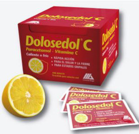 Imagen de DOLOSEDOL C SOLUBLE 5 SOBRES 500+300mg. [5 sob.]