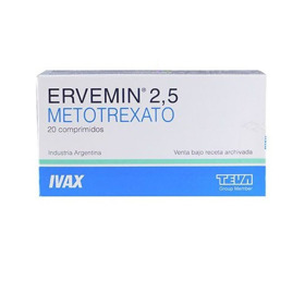 Imagen de ERVEMIN 2,5 mg [20 comp.]