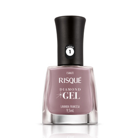 Imagen de RISQUE ESMALTE DIAMOND GEL LAVANDA FRANCESA [9,5 ml]