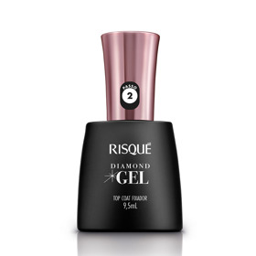 Imagen de RISQUE ESMALTE DIAMOND GEL TOP COAT FIJADOR [9,5 ml]