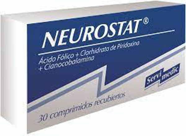 Imagen de NEUROSTAT 2,5+10mg+350mcg [30 comp.]