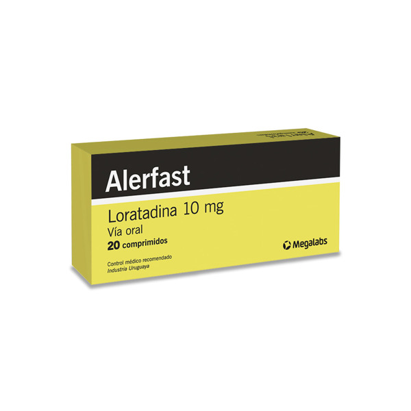 Imagen de ALERFAST 10 MG X 20 COMP.