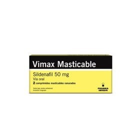 Imagen de VIMAX MASTICABLE 50 mg [2 comp.]