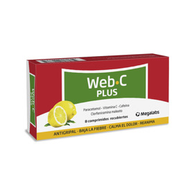 Imagen de WEB C PLUS 500+4+55+325mg [8 comp.]