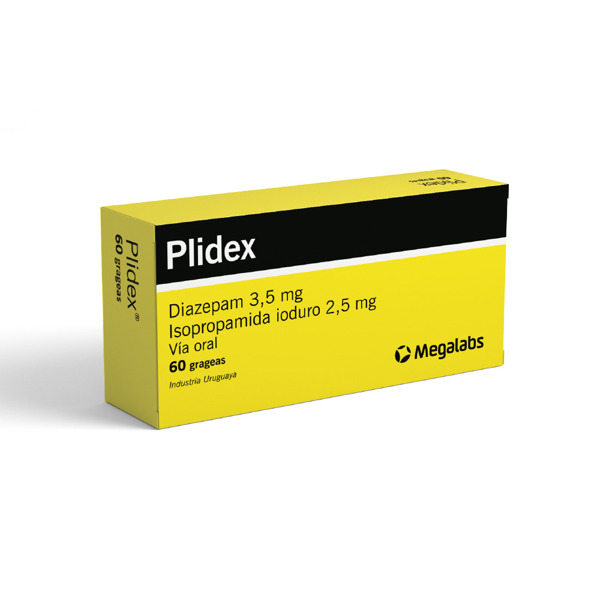 Imagen de PLIDEX 3.5+2.5mg [60 comp.]