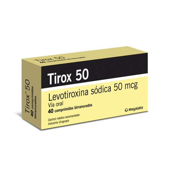 Imagen de TIROX  50 50 mcg [40 comp.]