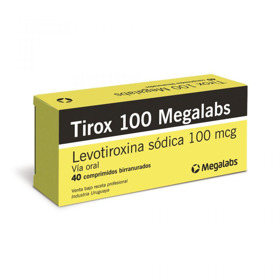 Imagen de TIROX 100 100 mcg [40 comp.]