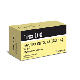 Imagen de TIROX 100 100 mcg [120 comp.]