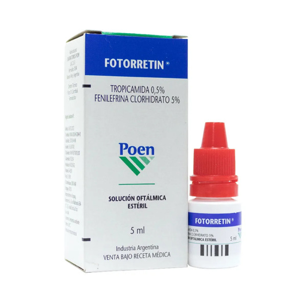 Imagen de FOTORRETIN SOLUCION OFT. 0.5+5% [5 ml]