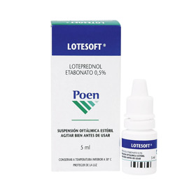 Imagen de LOTESOFT SOLUCION OFTALMICA 0.5% [5 ml]